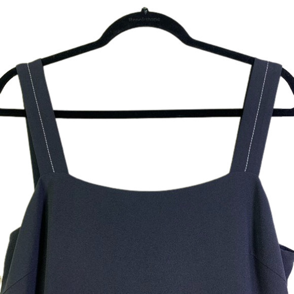 JASON WU Grey Pleated Mini Shift Dress‎ - Picture 3 of 16